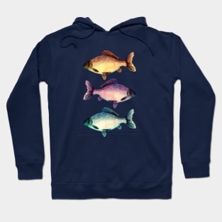 Three fishes Hoodie